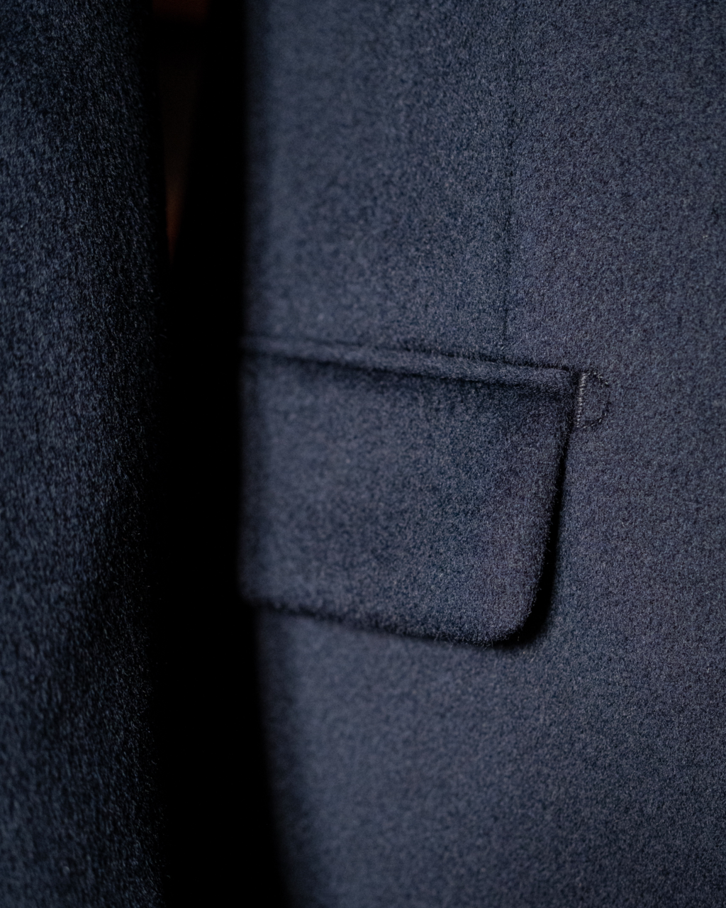 Cappotto Mantegna Blu Scuro