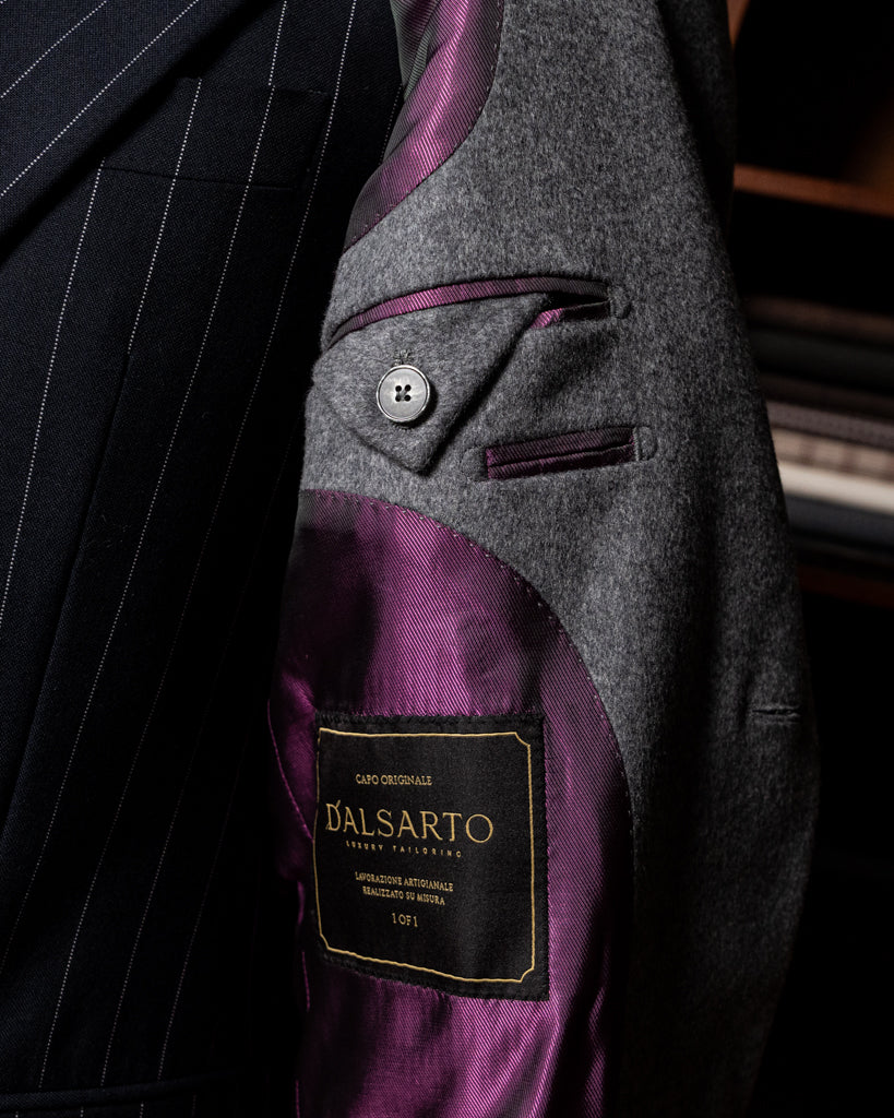 Ash Gray Mantegna Coat