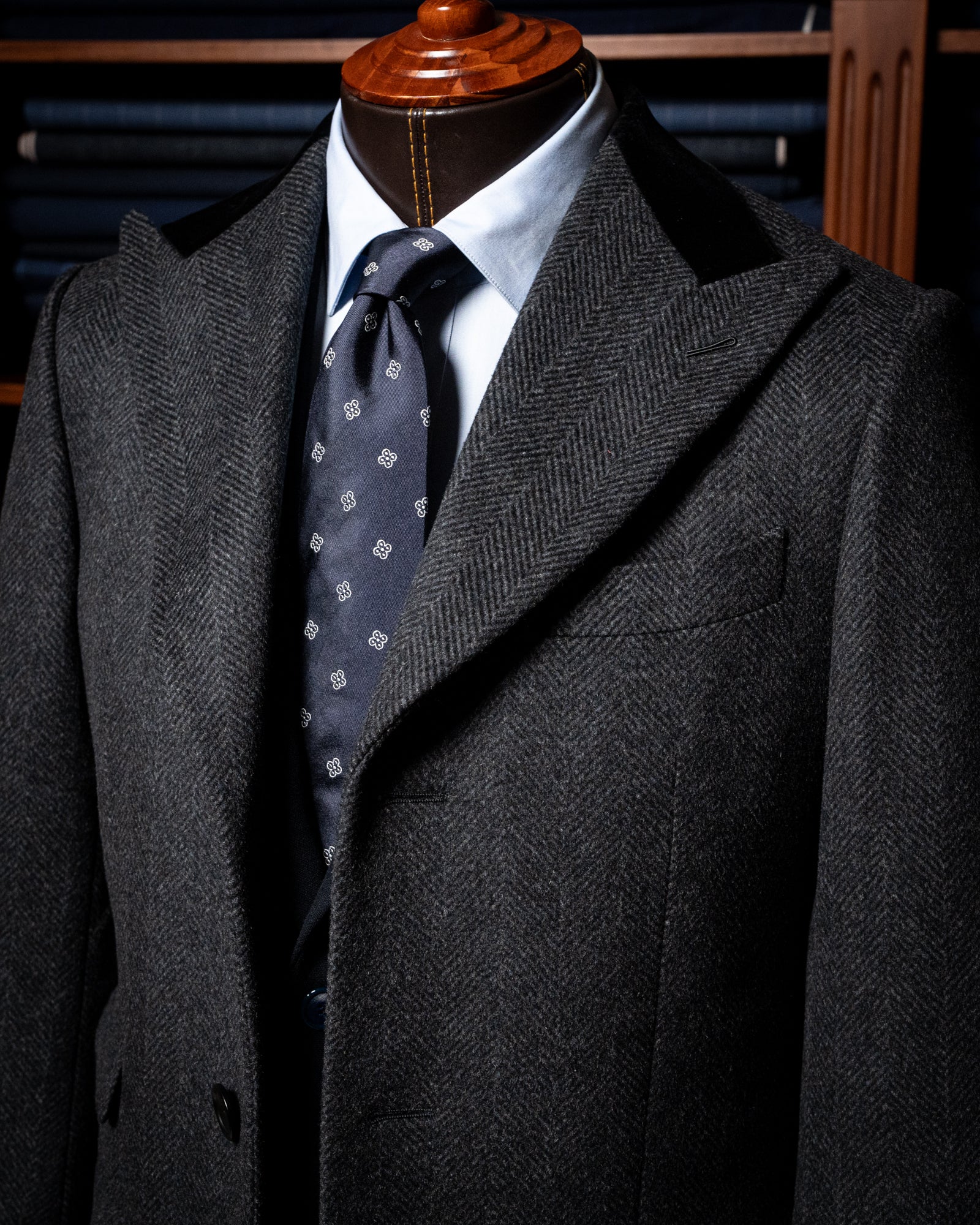 Mantegna Coat London Smoke Grey