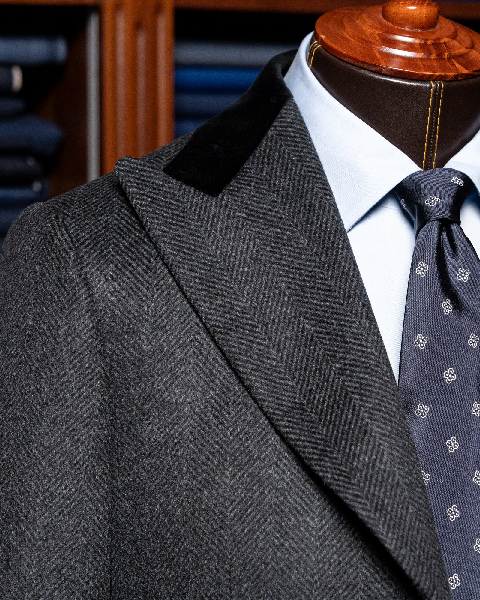 Mantegna Coat London Smoke Grey