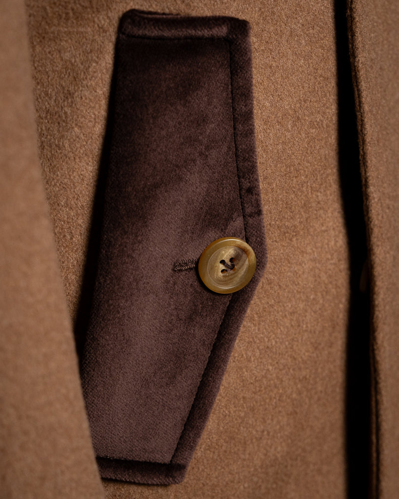 Cappotto Napoleone Cammello Doppiopetto