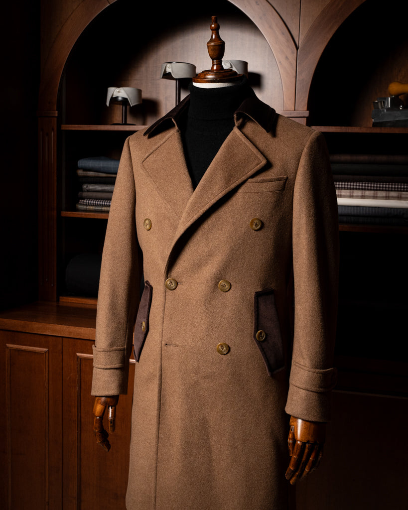 Cappotto Napoleone Cammello Doppiopetto