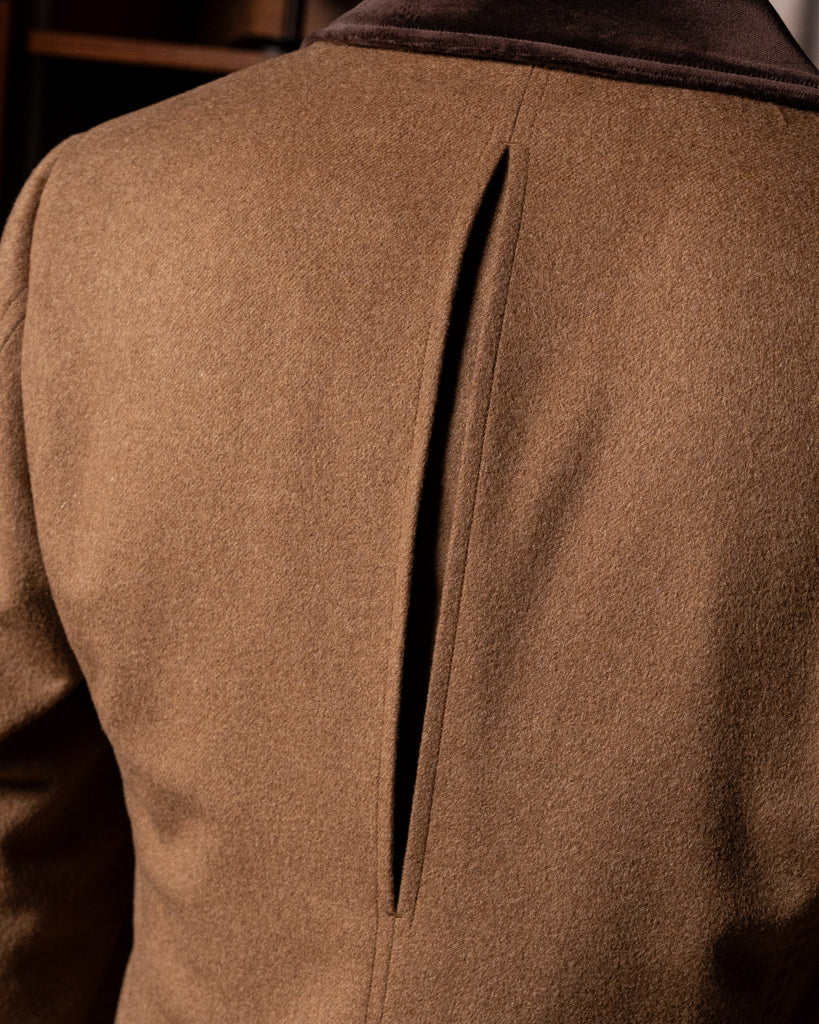 Cappotto Napoleone Cammello Doppiopetto