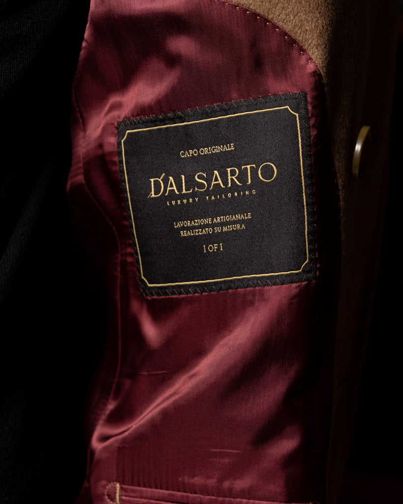 Cappotto Napoleone Cammello Doppiopetto