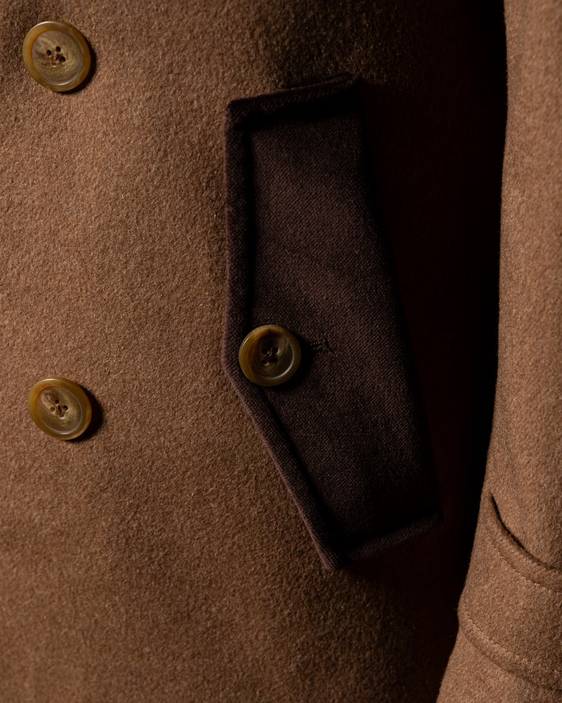 Cappotto Napoleone Cammello Doppiopetto