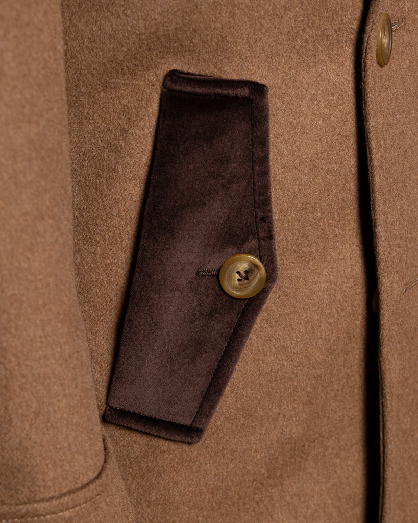 Cappotto Napoleone Cammello Doppiopetto