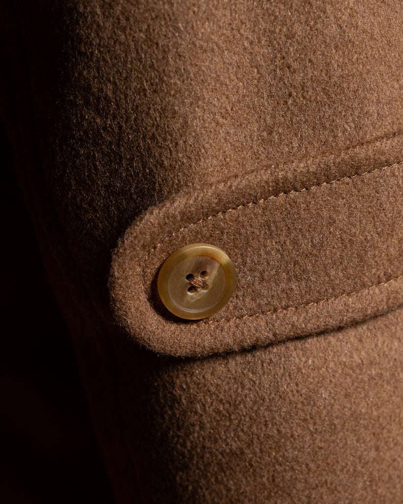 Cappotto Napoleone Cammello Doppiopetto