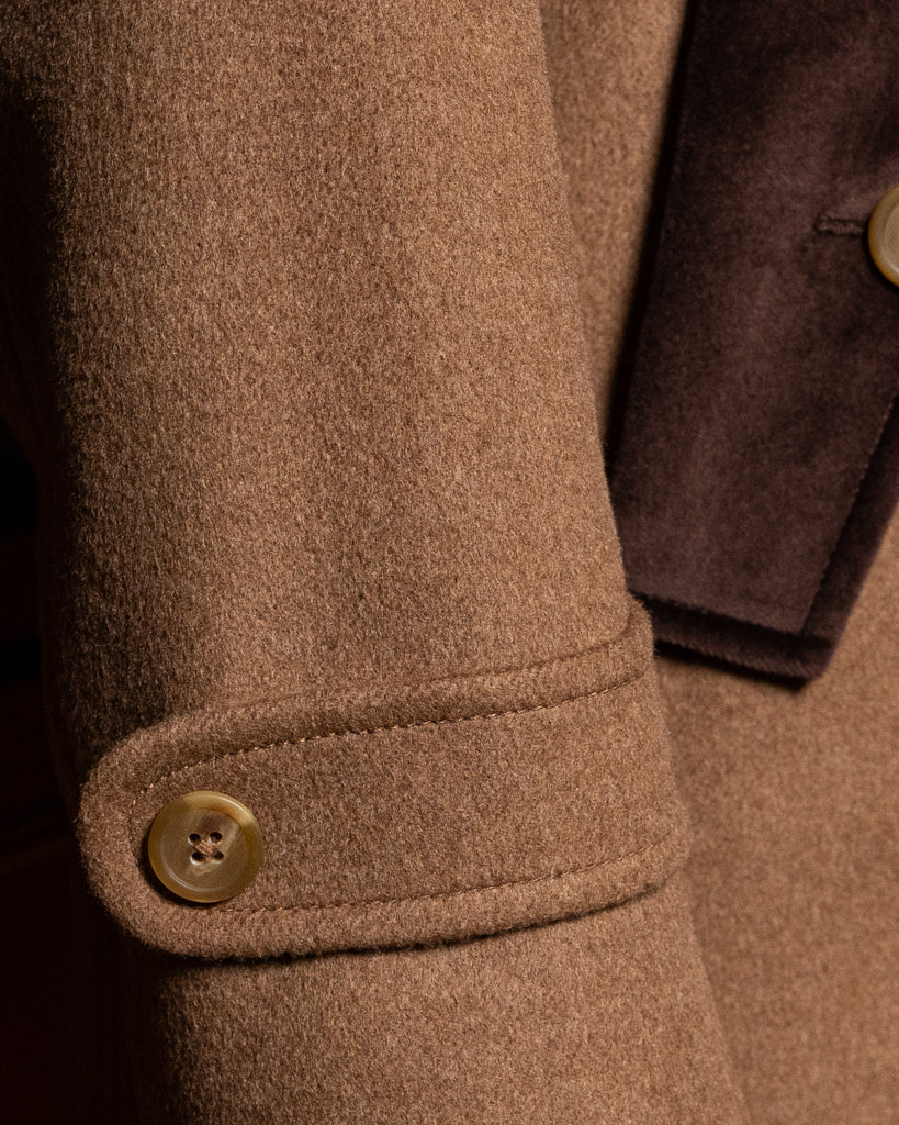 Cappotto Napoleone Cammello Doppiopetto