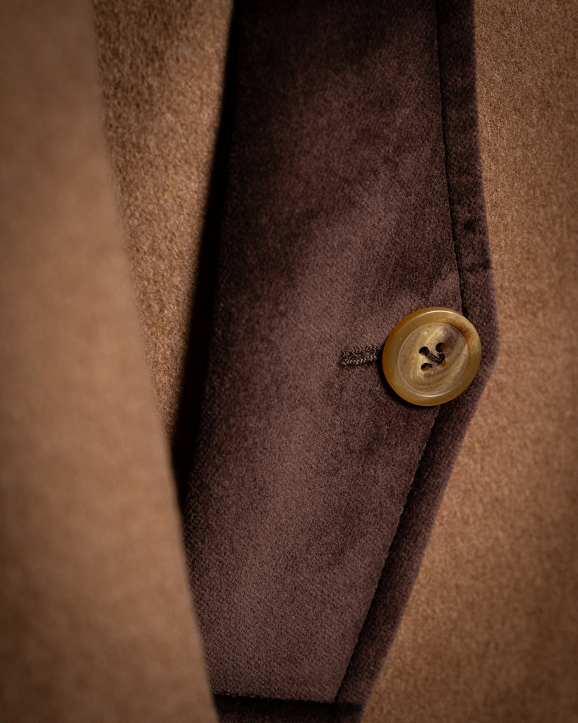 Cappotto Napoleone Cammello Doppiopetto