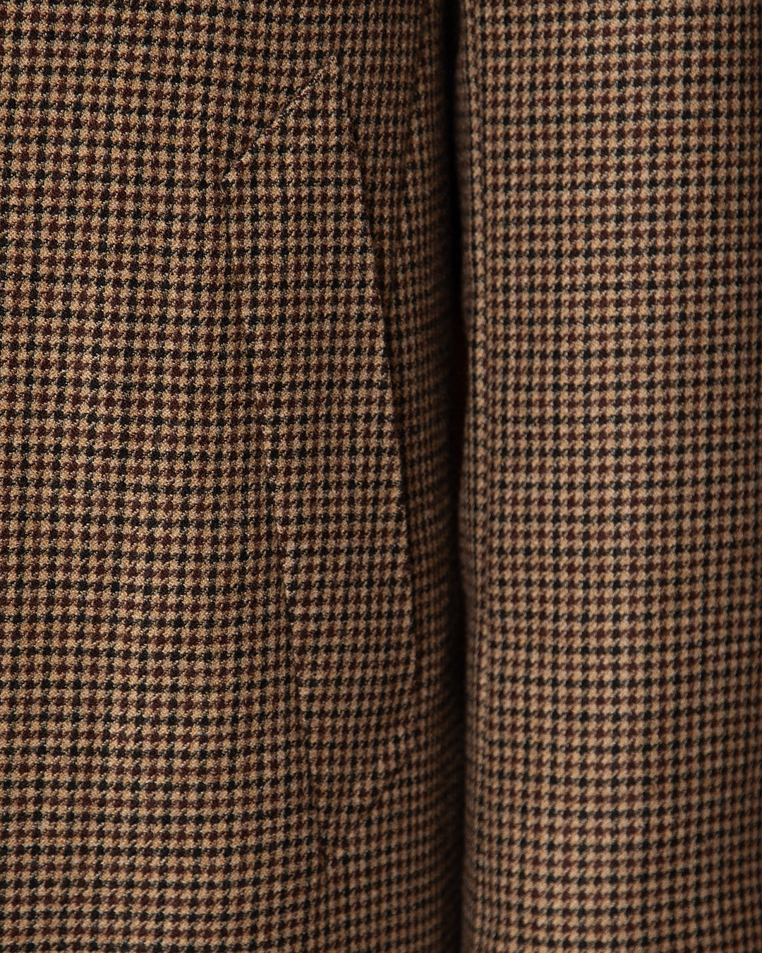 Brown Houndstooth Coat