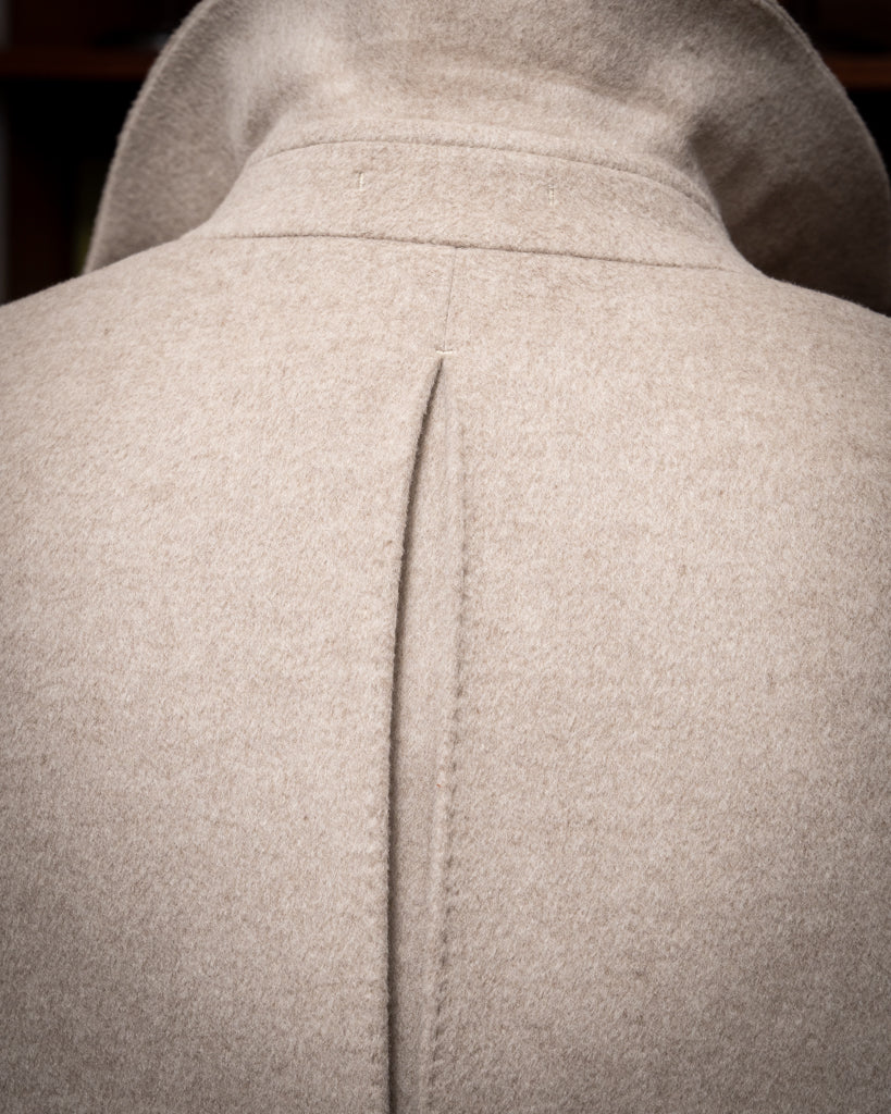 Double-Breasted Sand Coat