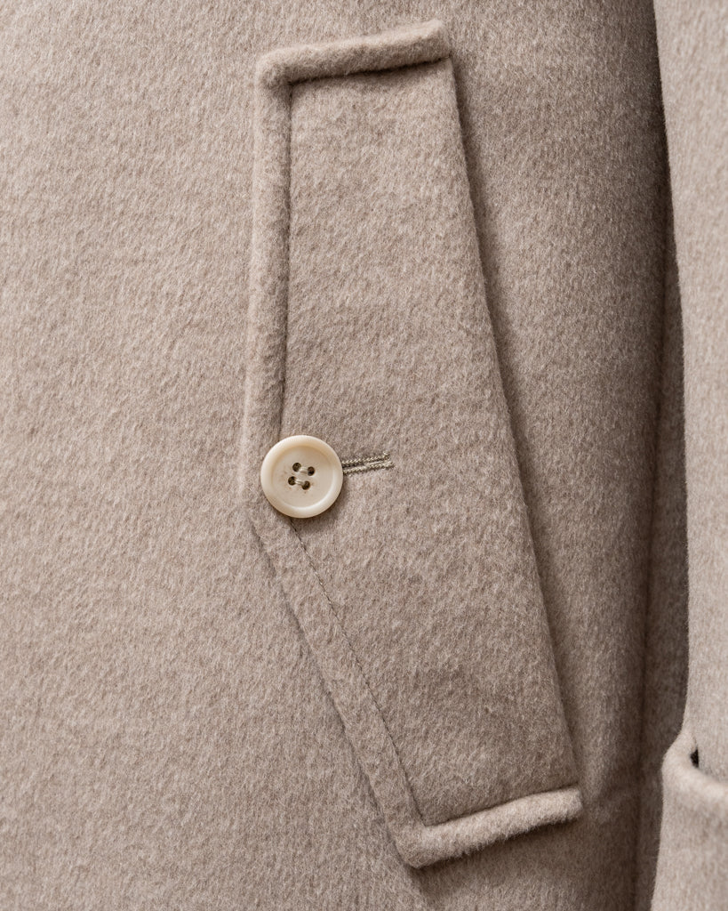 Cappotto Sabbia Doppiopetto