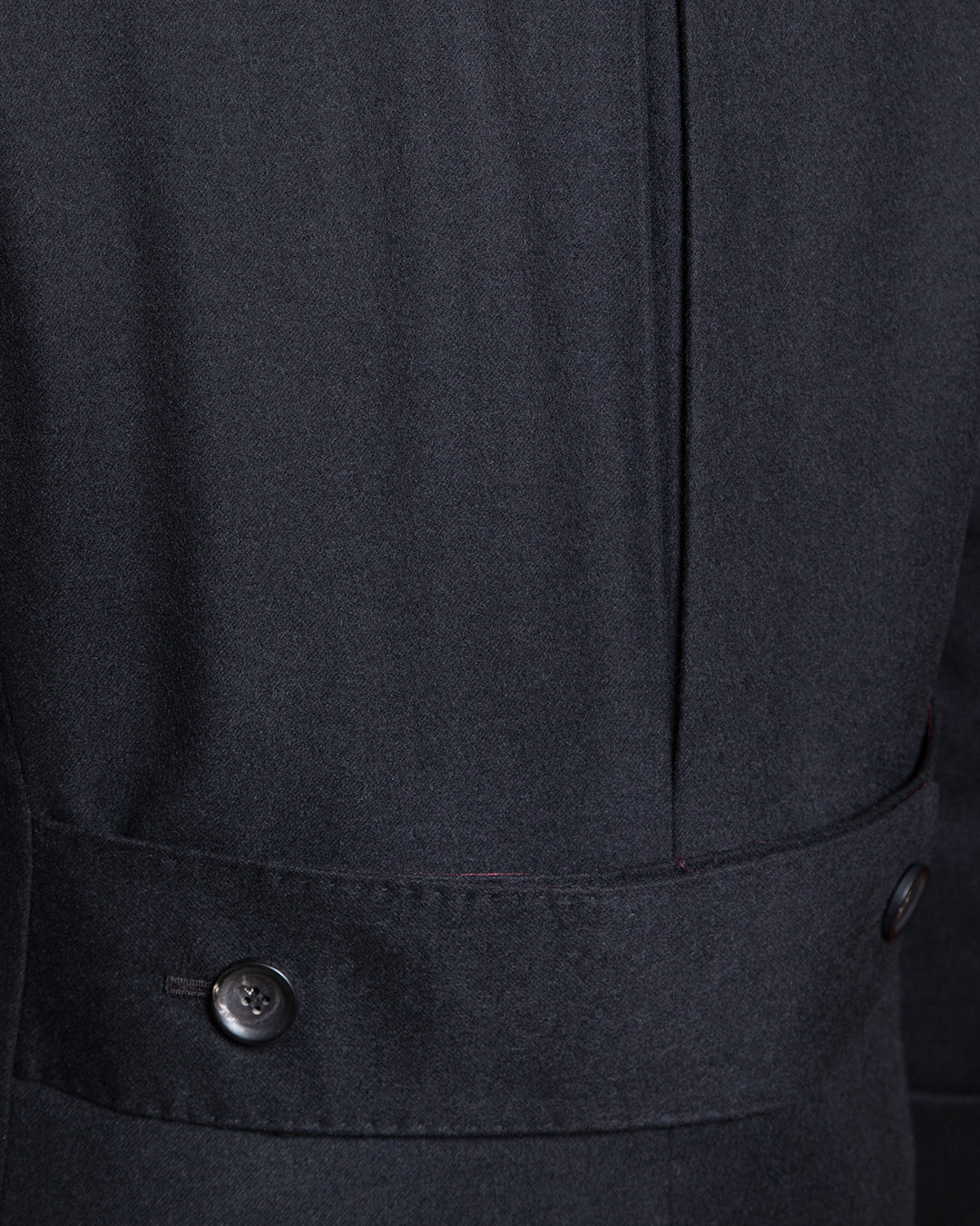 Ulster Blue Cashmere Wool Coat