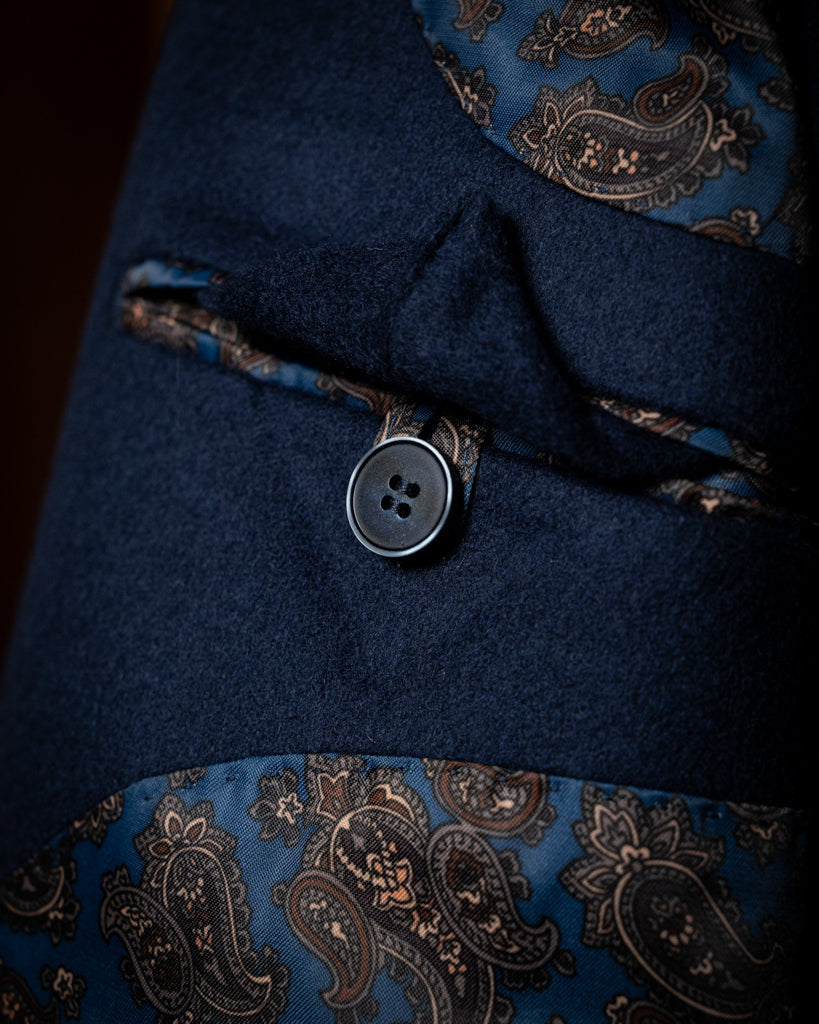 Cappotto Blu Scuro