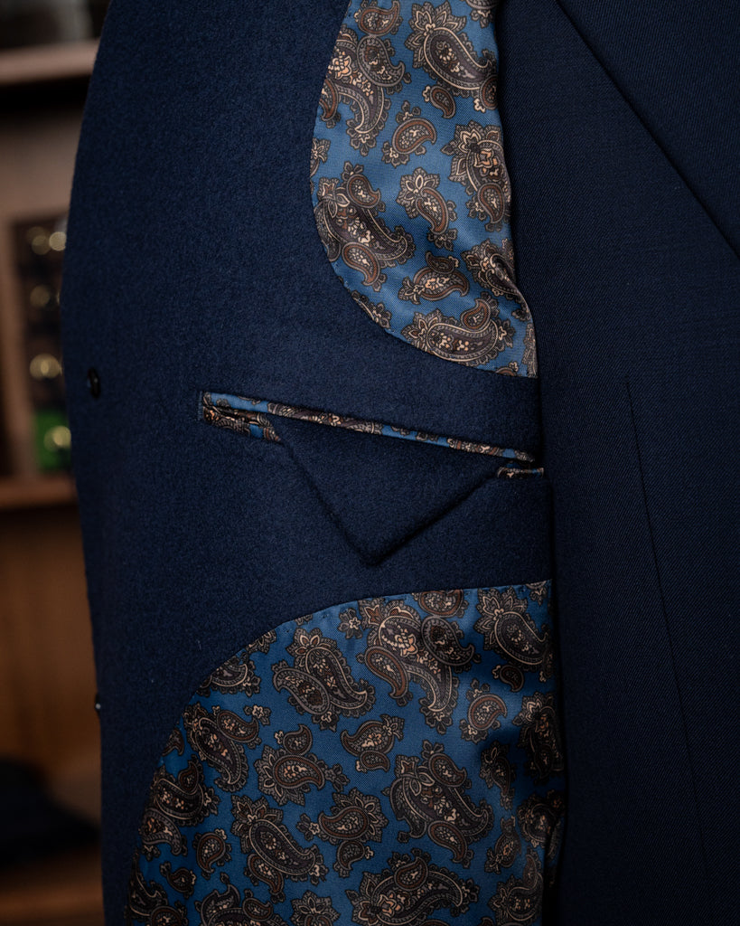 Cappotto Blu Scuro