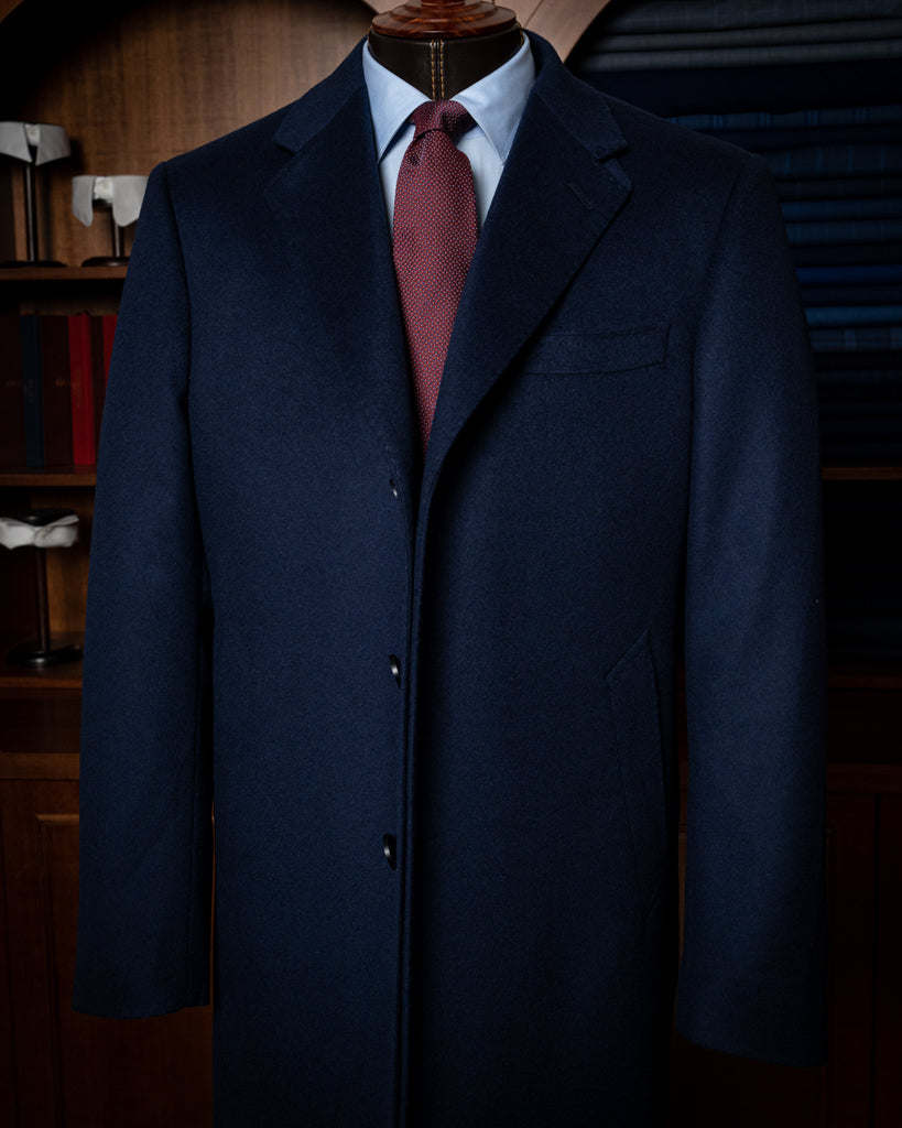 Cappotto Blu Scuro