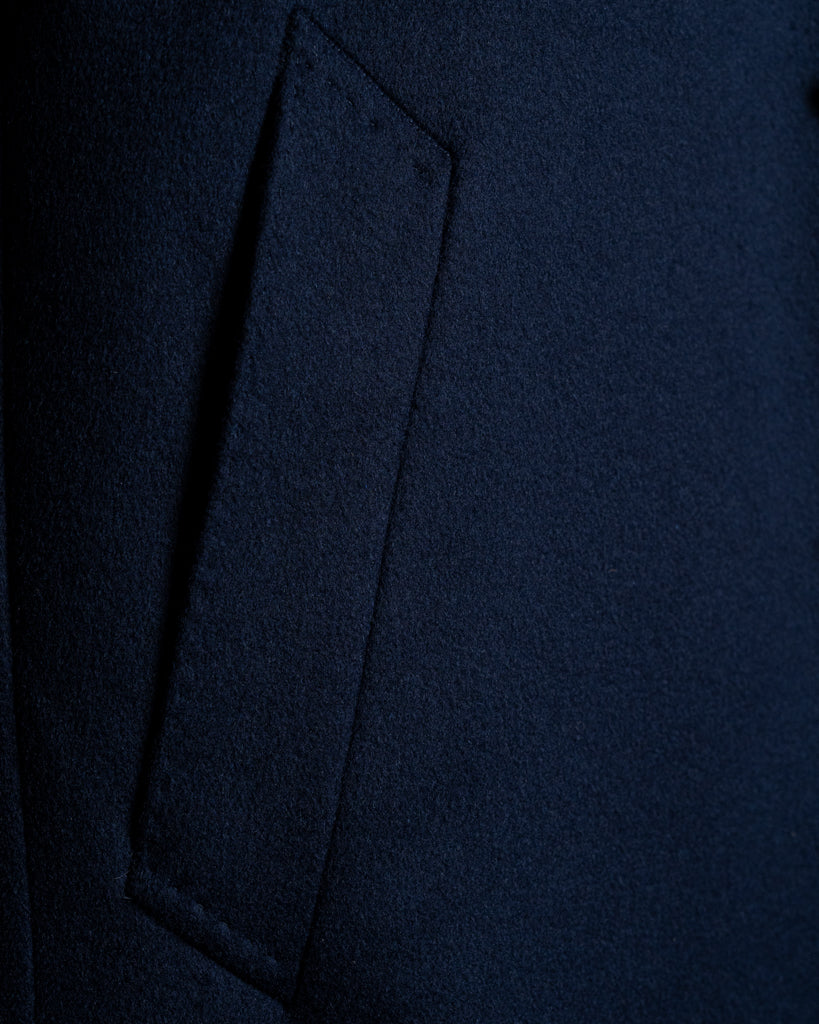 Cappotto Blu Scuro