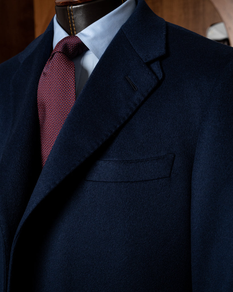 Cappotto Blu Scuro