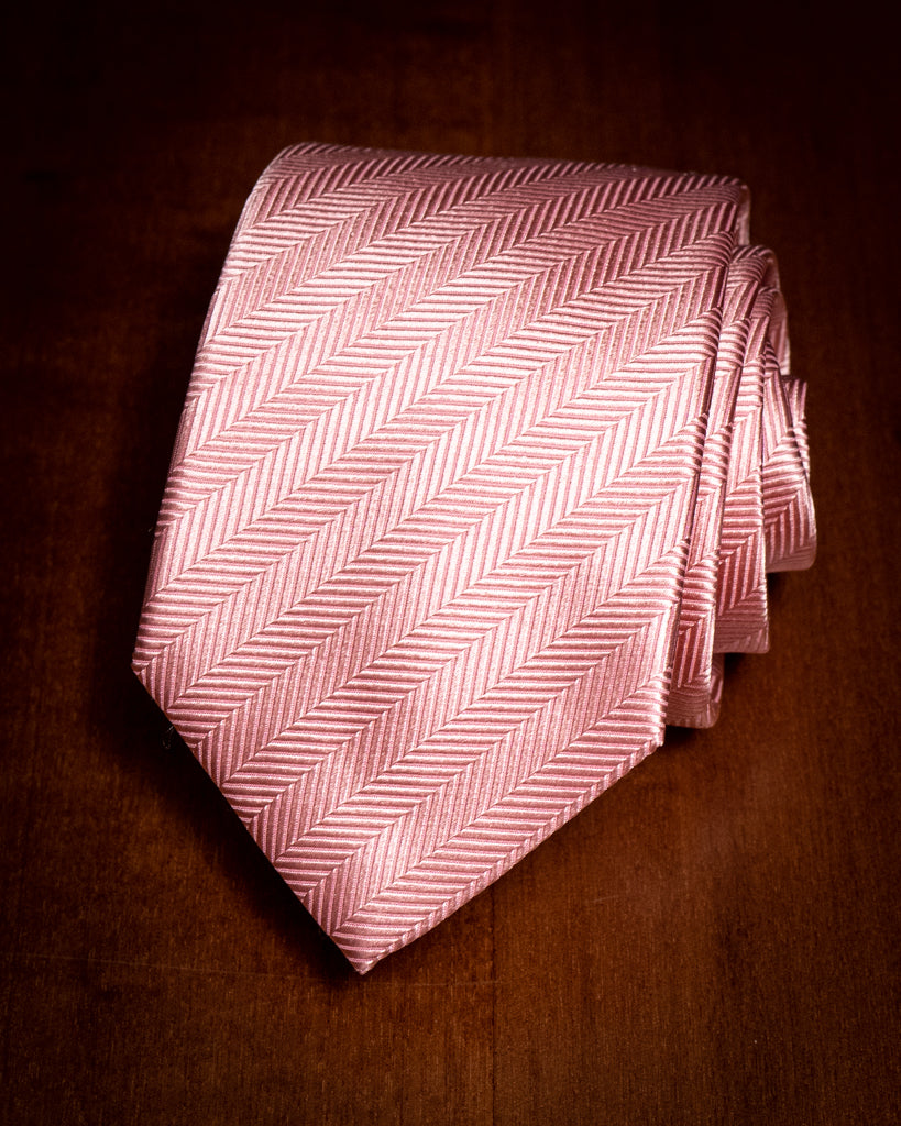 Agostino Pink Patterned Tie