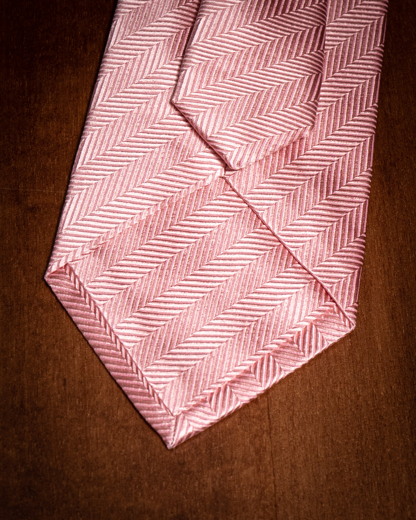 Agostino Pink Patterned Tie