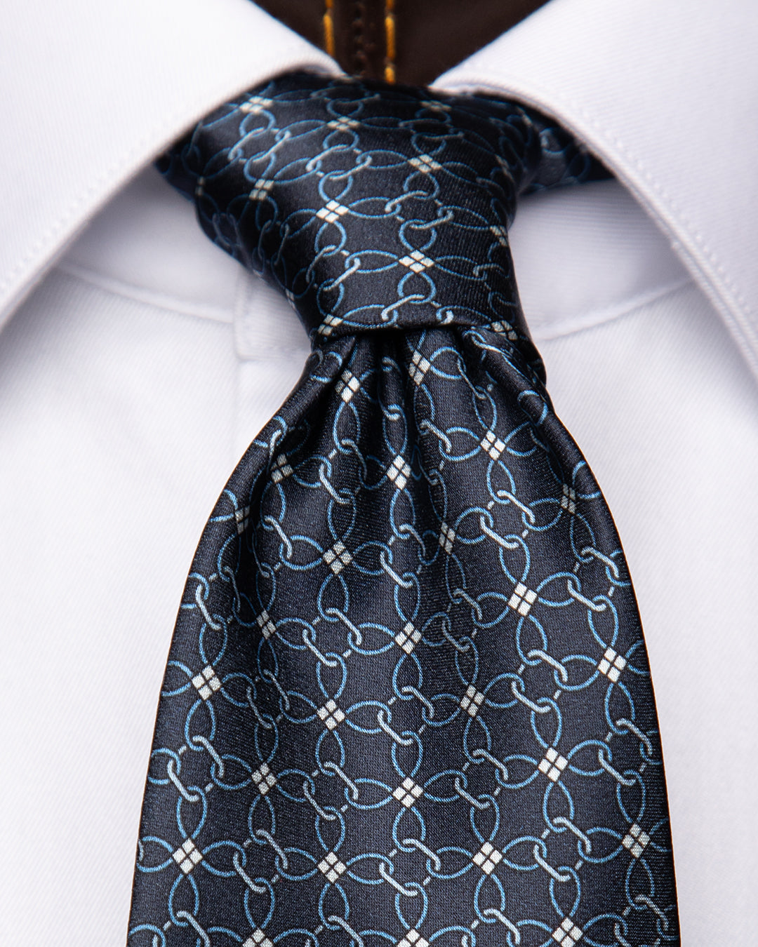 Cravatta Blu Fantasia Concatenata
