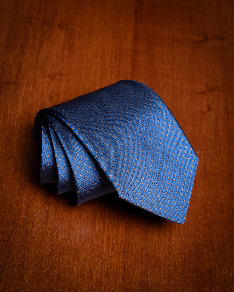 #color_Blu Mediterraneo con Quadretti Gialli