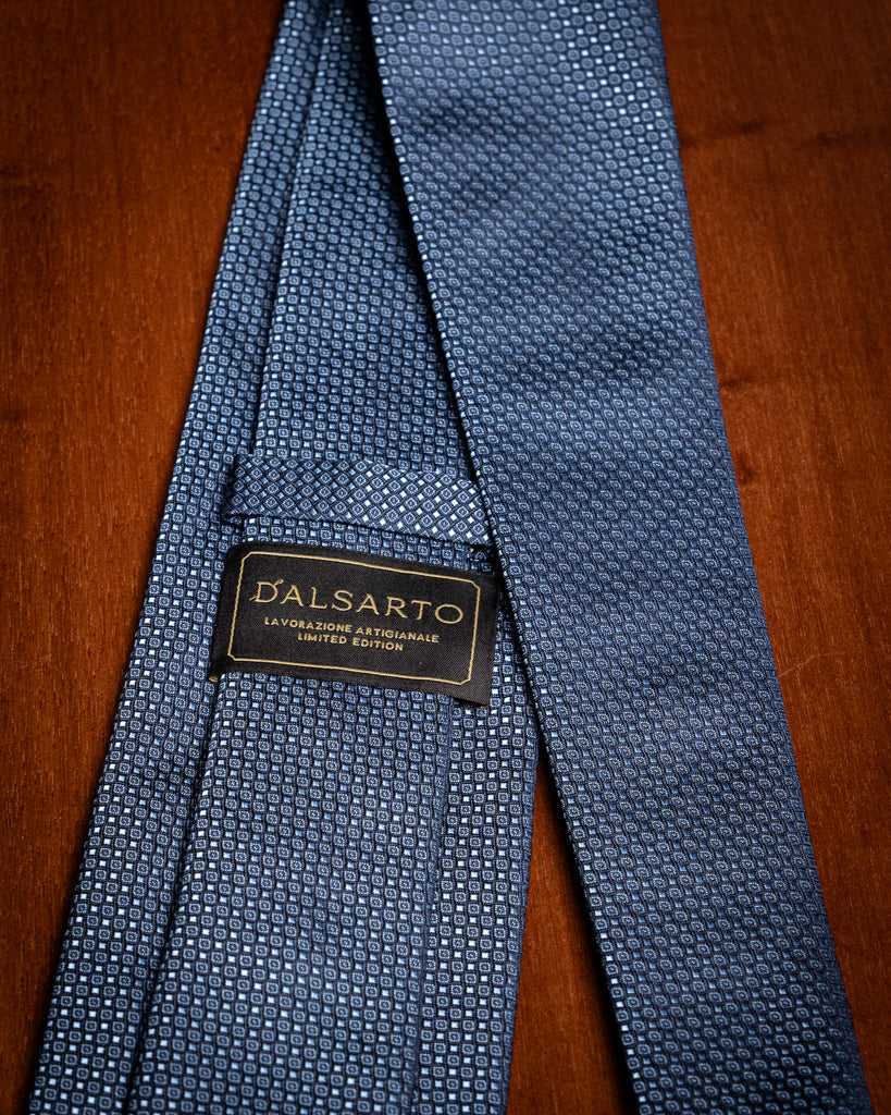 #color_Blu Notte con Microfantasia Azzurra