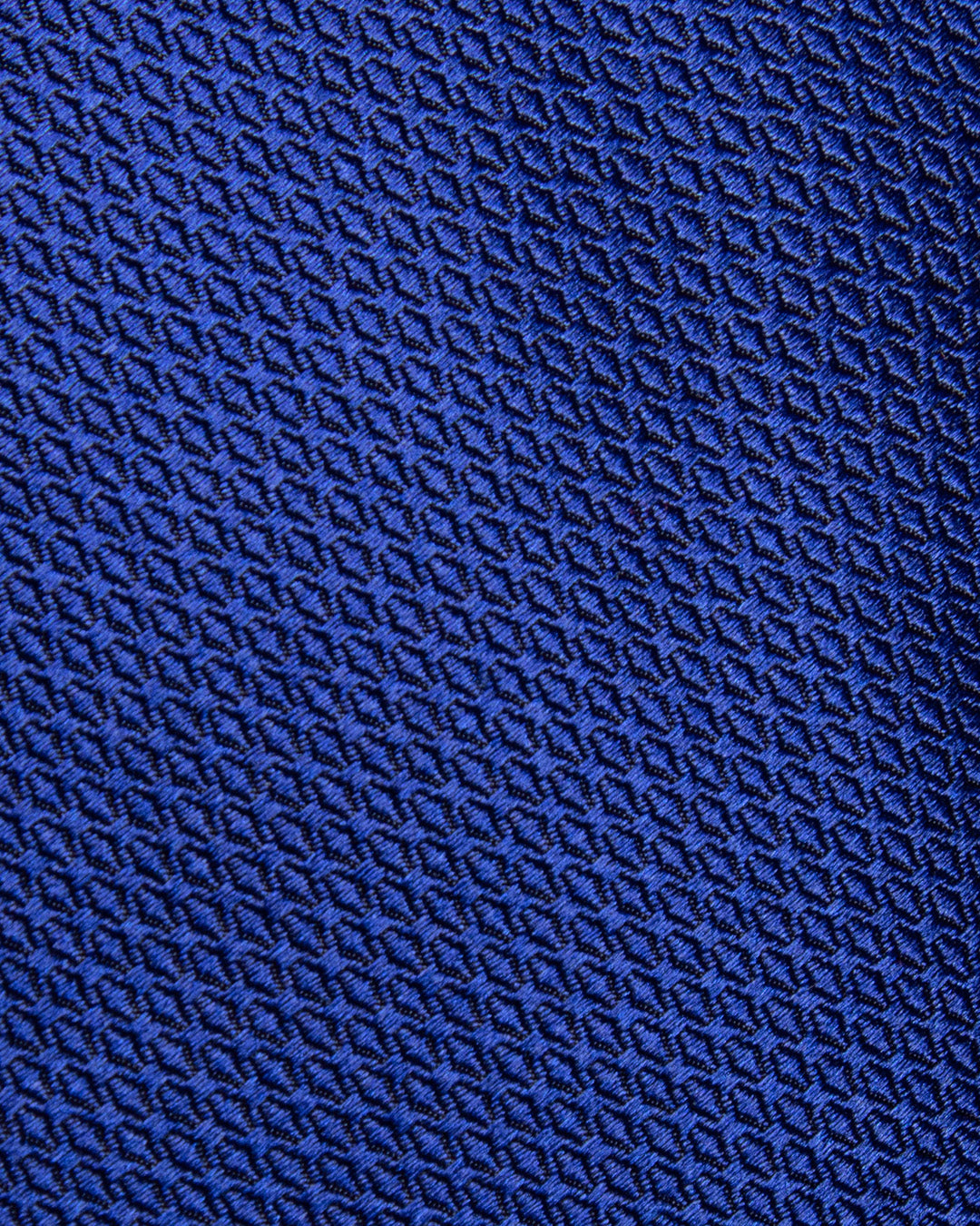 Cravatta Nido D'Ape Blu Elettrico