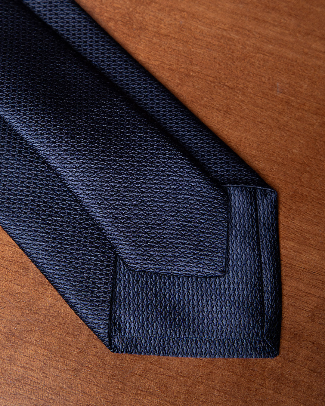 Cravatta Nido d'Ape Blu Notte