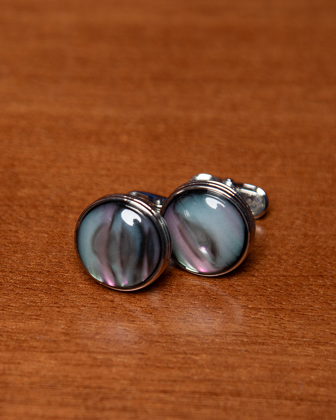 Gemelli Argento Pietra Multicolore