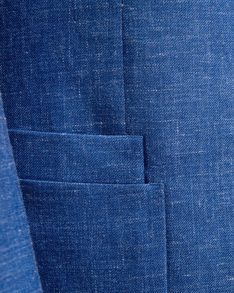 Bernini Unlined Blue Sports Jacket