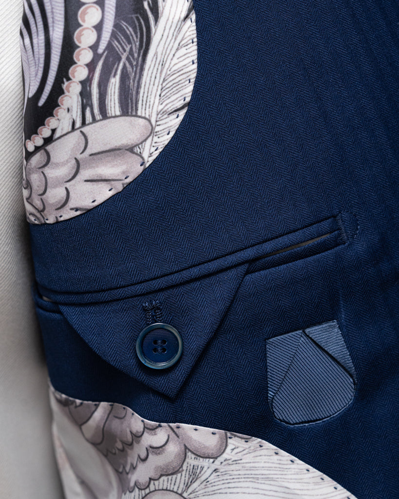 Bernini Navy Blue Jacket