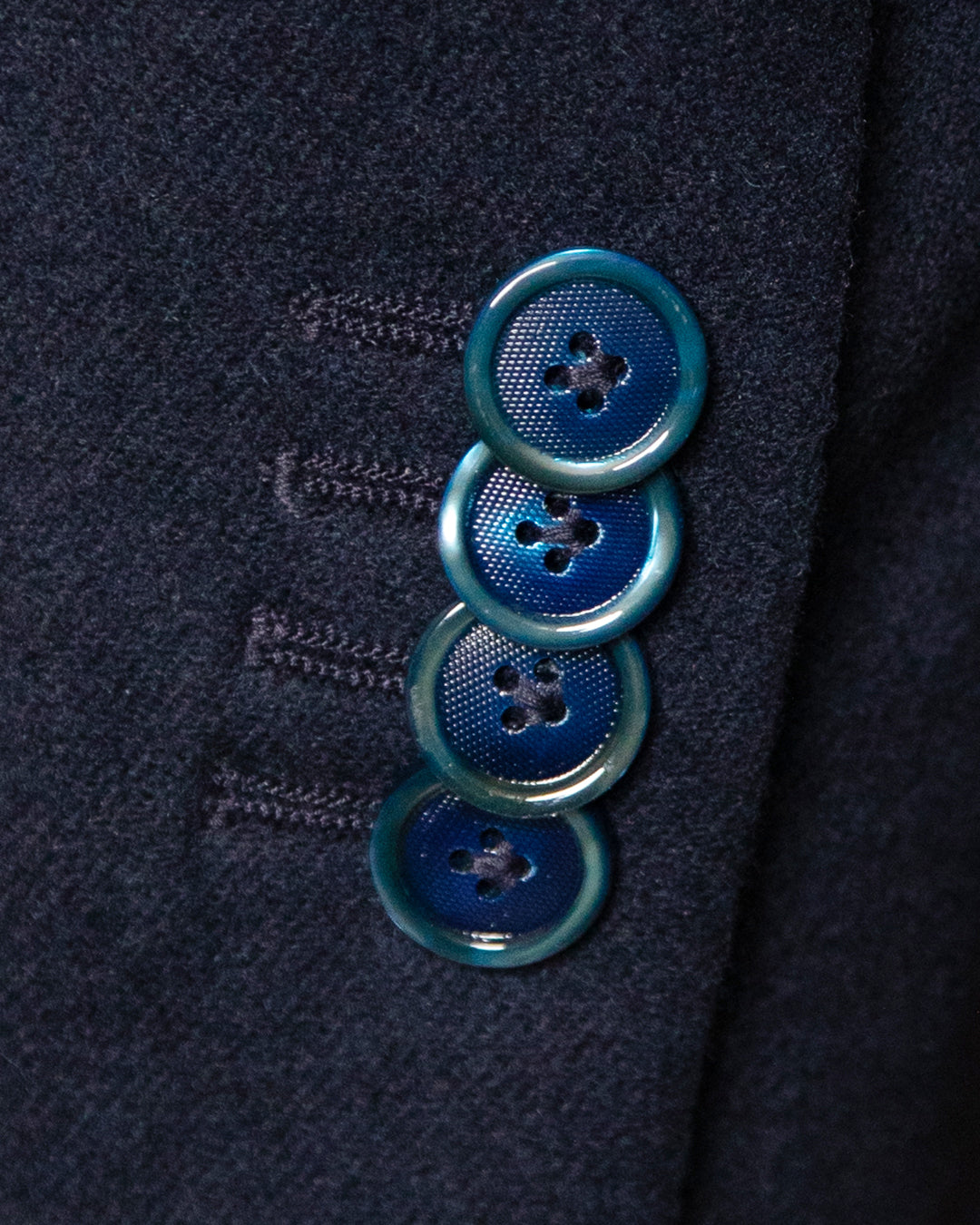 Giacca Bernini Blu Lana