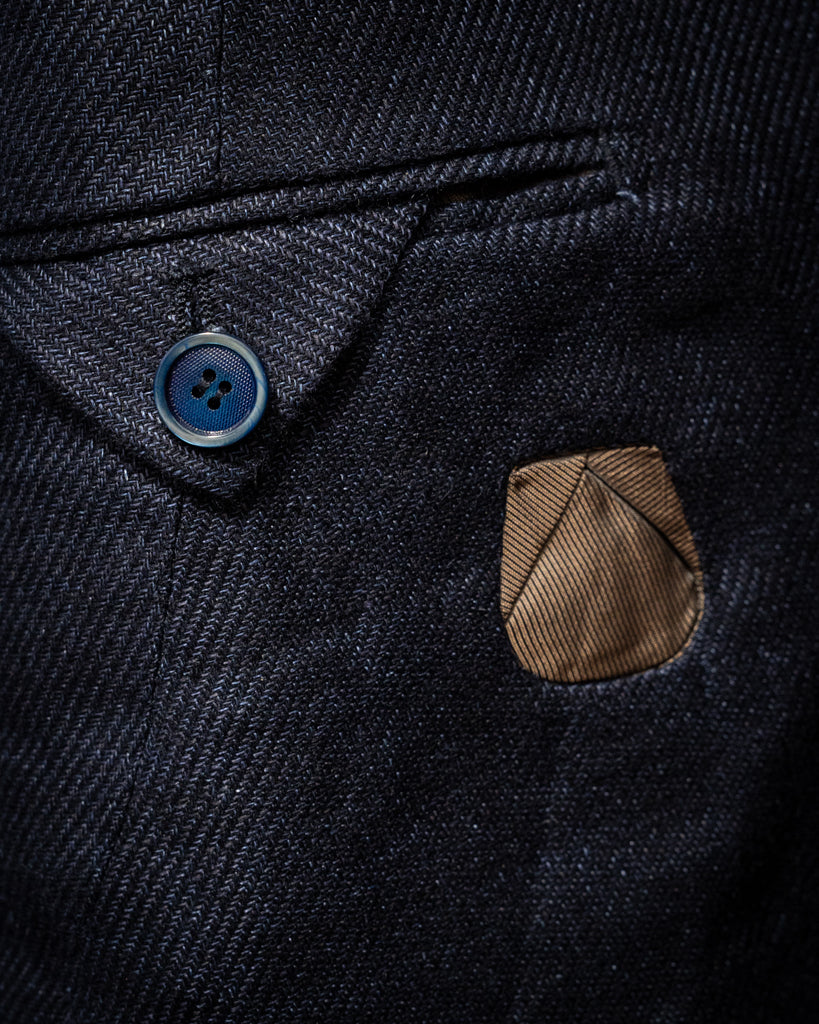 Bernini Blue Unlined Blazer