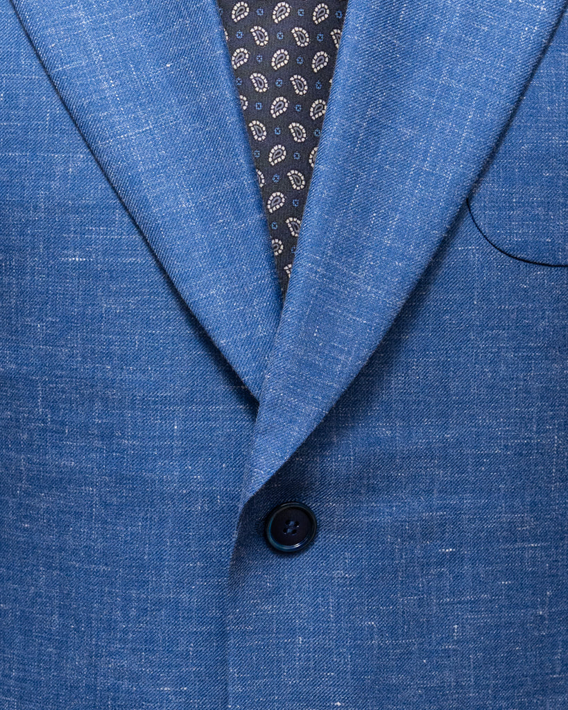 Giacca Bernini Blu Sfoderata Sportiva