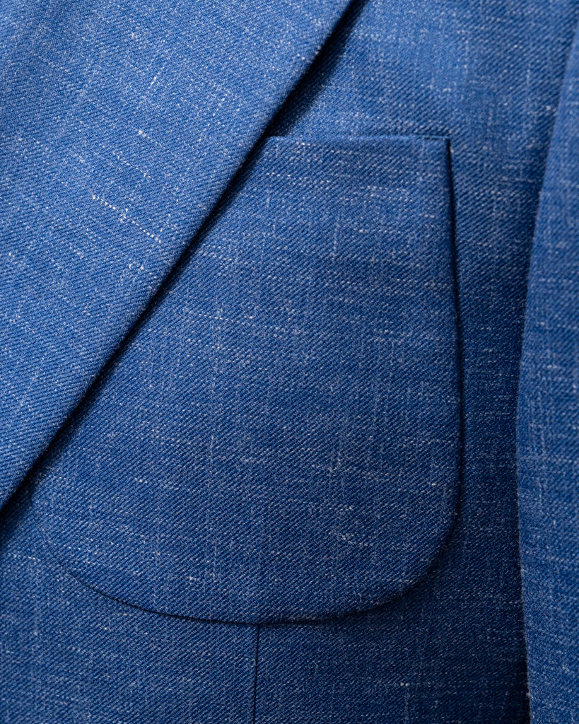 Giacca Bernini Blu Sfoderata Sportiva