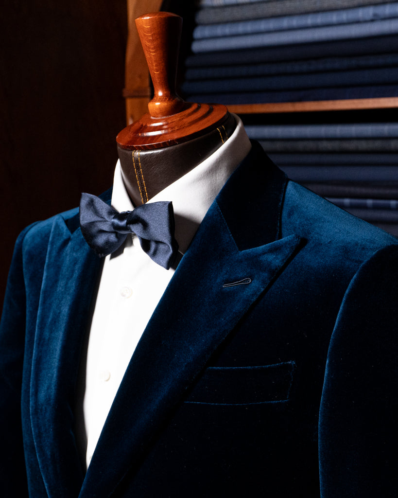 Bernini Blue Velvet Jacket