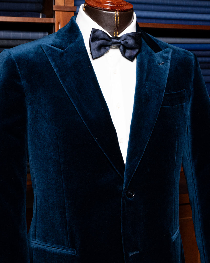 Bernini Blue Velvet Jacket