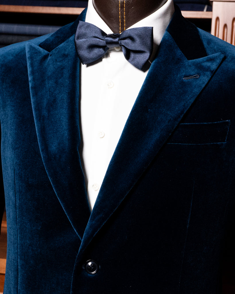Bernini Blue Velvet Jacket