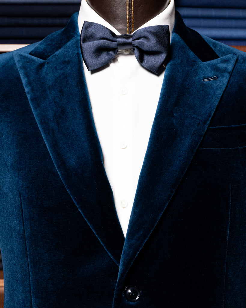 Bernini Blue Velvet Jacket