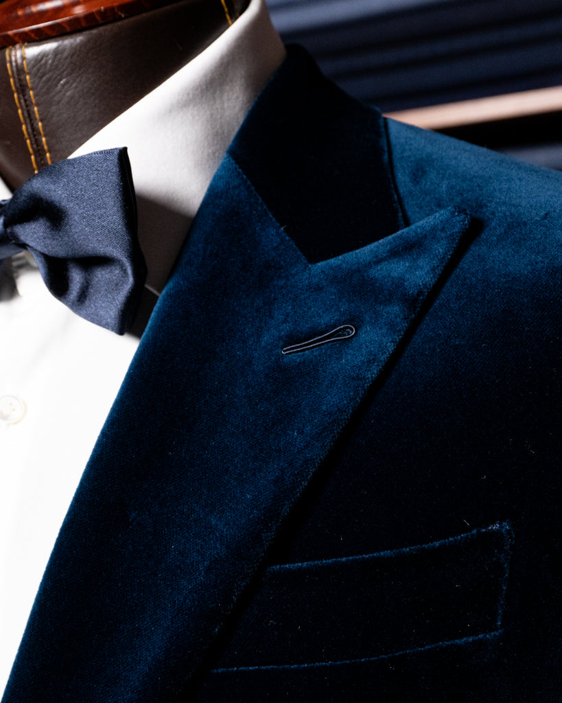 Bernini Blue Velvet Jacket