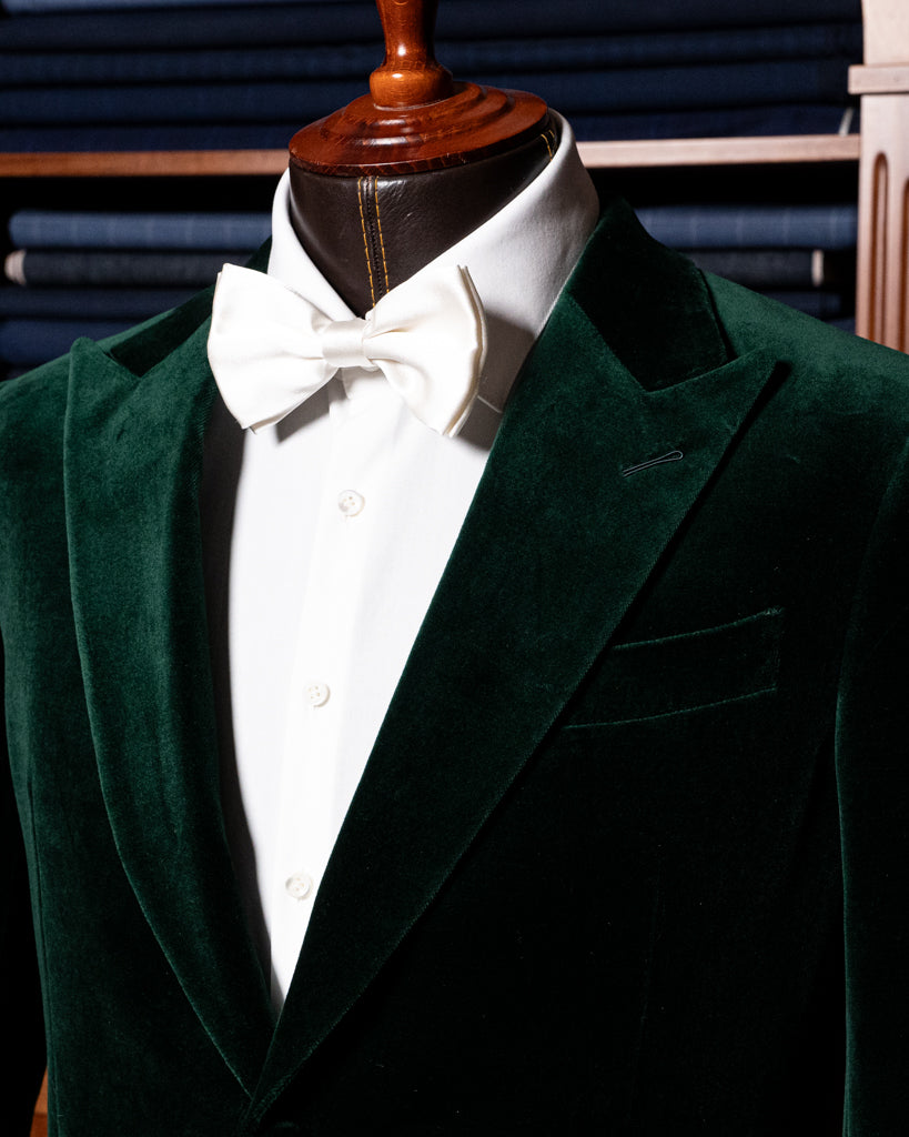 Giacca Bernini Velluto Verde