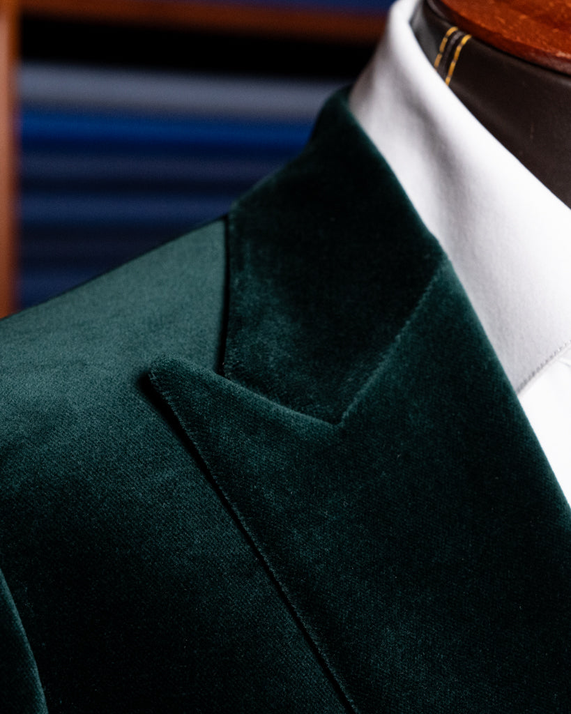 Bernini Green Velvet Jacket