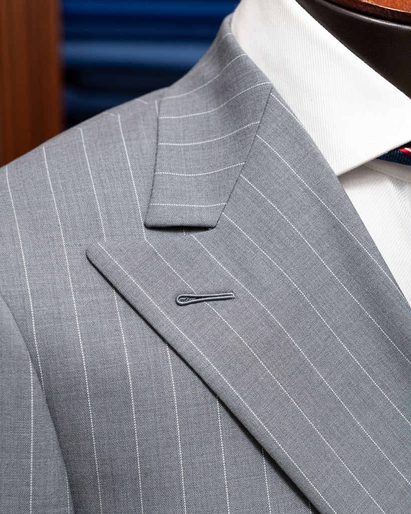 Canova Grey Pinstripe Jacket