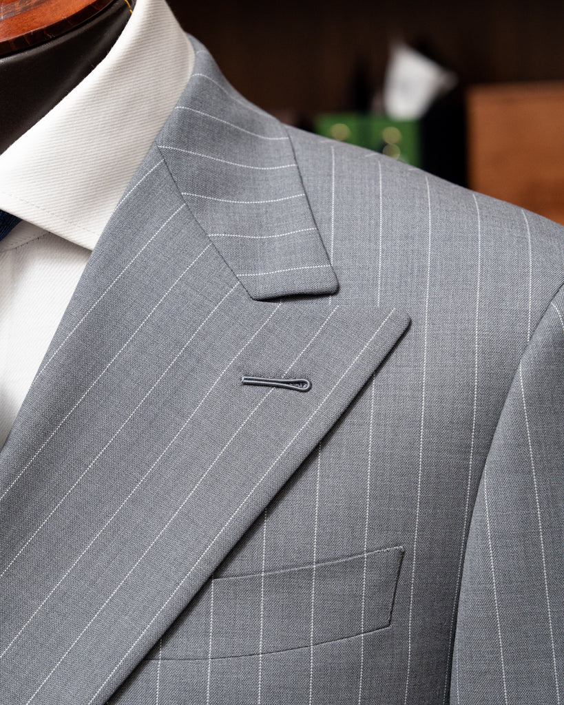 Canova Grey Pinstripe Jacket