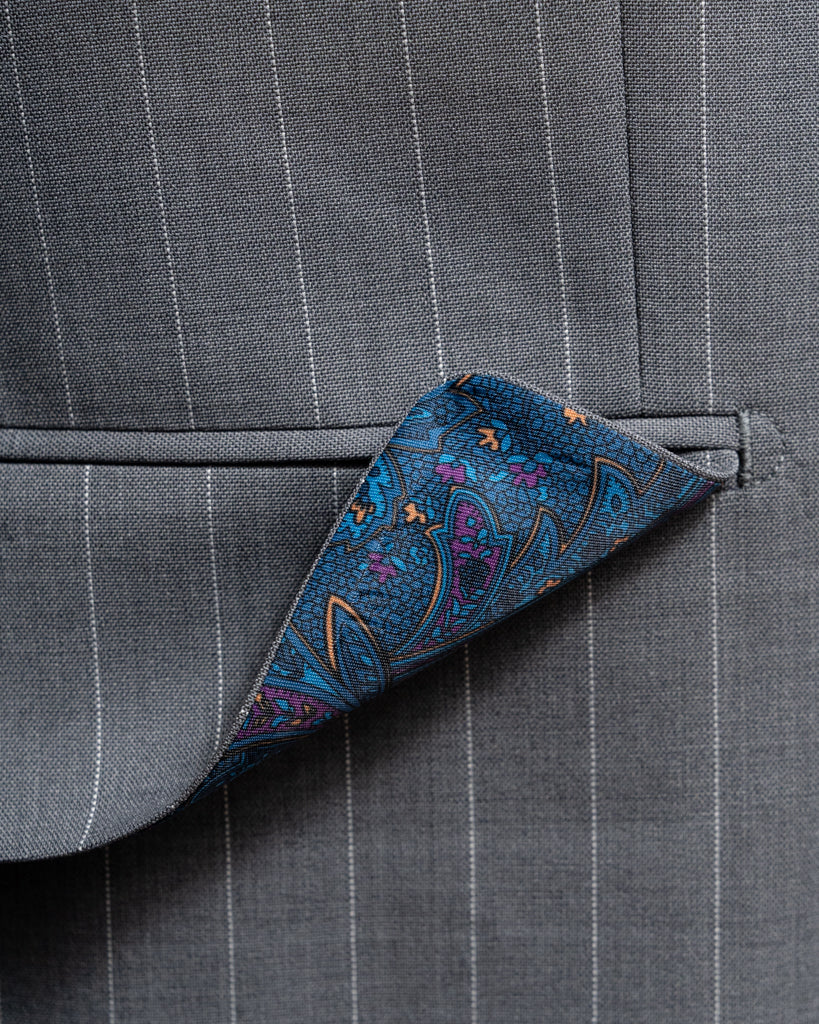 Canova Grey Pinstripe Jacket