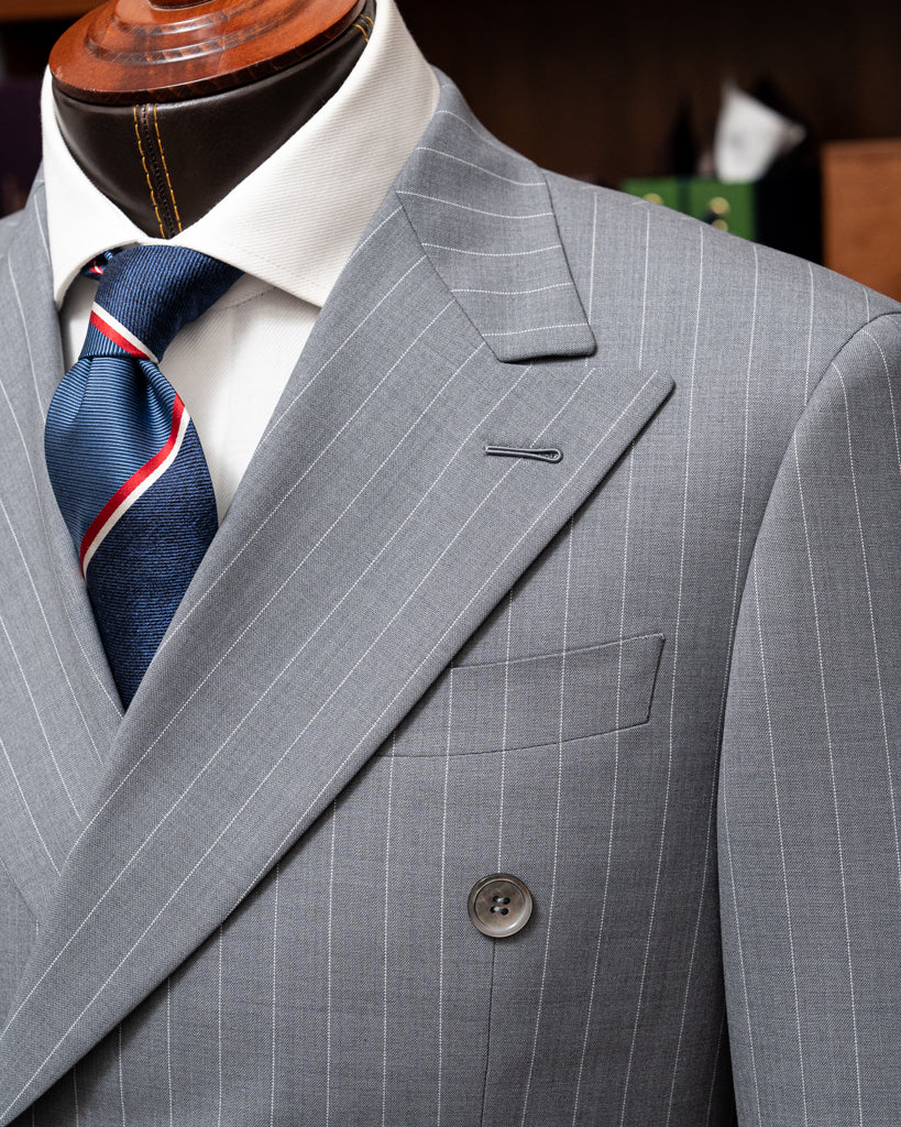 Canova Grey Pinstripe Jacket