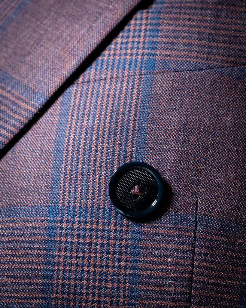 Canova Purple Checked Jacket