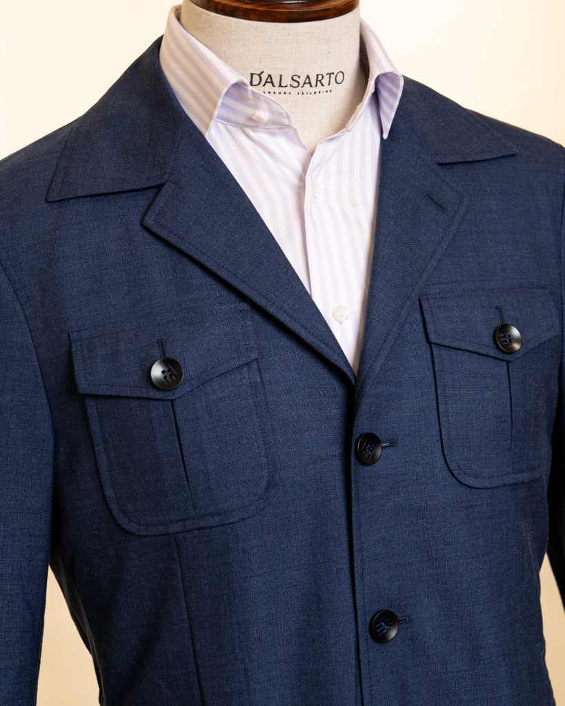Casual Blue Jacket