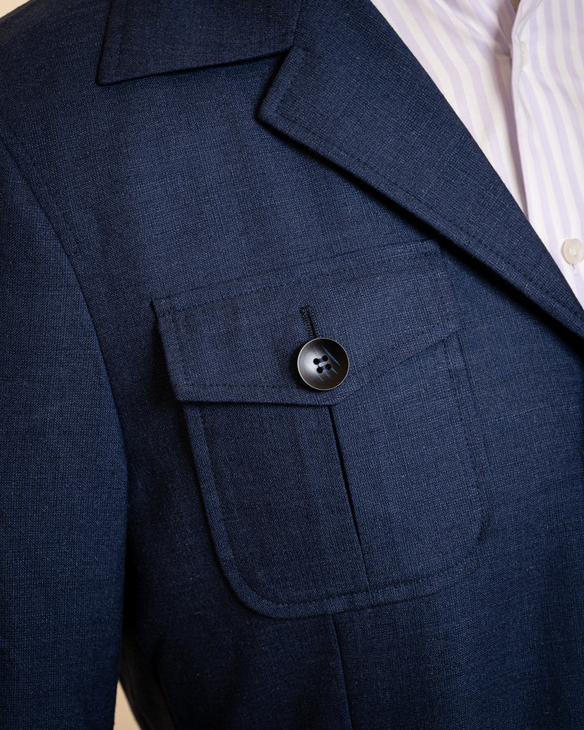 Casual Blue Jacket